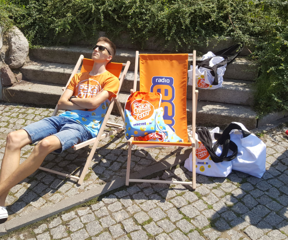 Patrol Eska Summer City na Wyspie Młyńskiej
