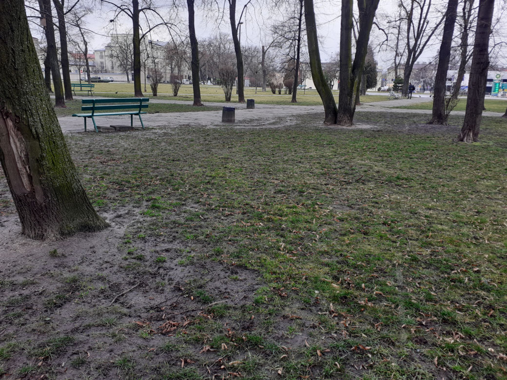 Skwer przy Placu Jagiellońskim