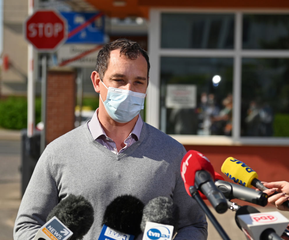Prof. Miłosz Parczewski, główny epidemiolog Szczecina. 