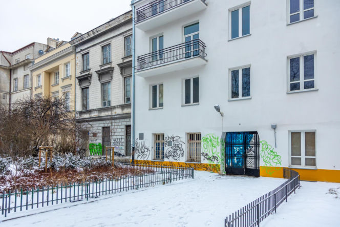 Graffiti w centrum Warszawy w 2026 r.