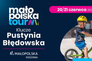 Małopolska Tour 2026 wraca na Pustynię Błędowską. Dwa dni rowerowych emocji dla całych rodzin