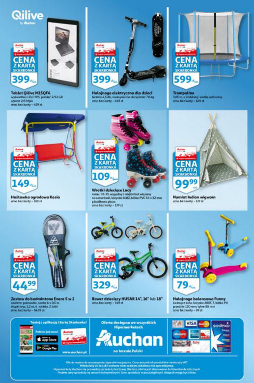 Promocje na Dzień Dziecka w Auchan