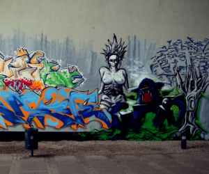 Trasa Zamkowa - graffiti