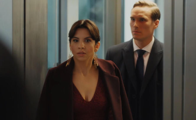 M jak miłość odc. 1924. Aneta (Ilona Janyst), Olek (Maurycy Popiel)