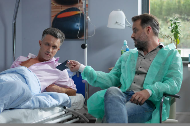 Pierwsza miłość. Artur (Łukasz Płoszajski), Bartek (Rafał Kwietniewski)