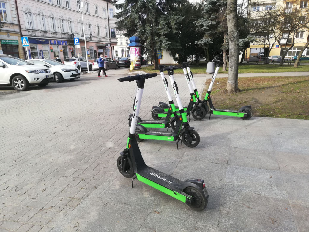 Hulajnogi elektryczne firmy Bolt