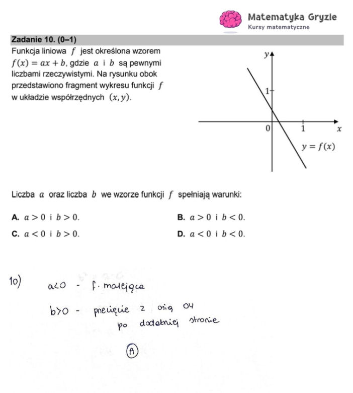 Matura matematyk rozwiązania
