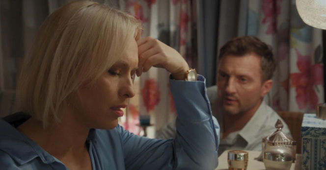 M jak miłość odc. 1921. Dorota (Iwona Rejzner), Bartek (Arkadiusz Smoleński)