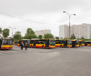 Warszawa, autobusy, komunikacja miejska