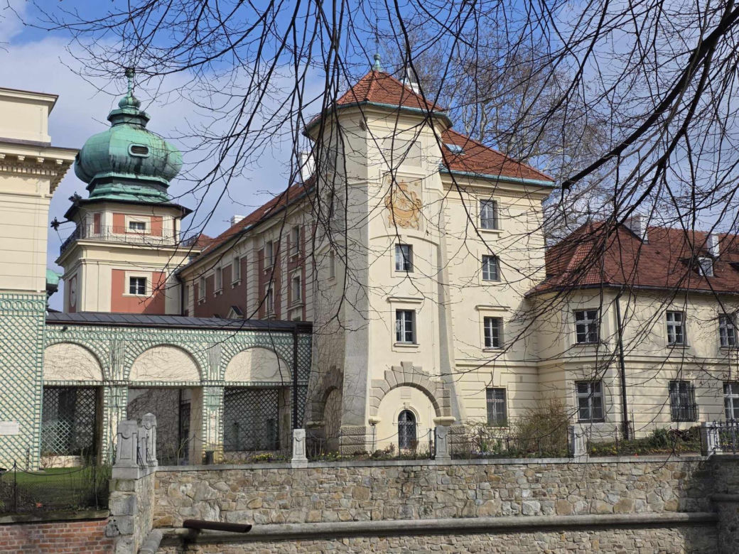 Wiosna w łańcuckim parku
