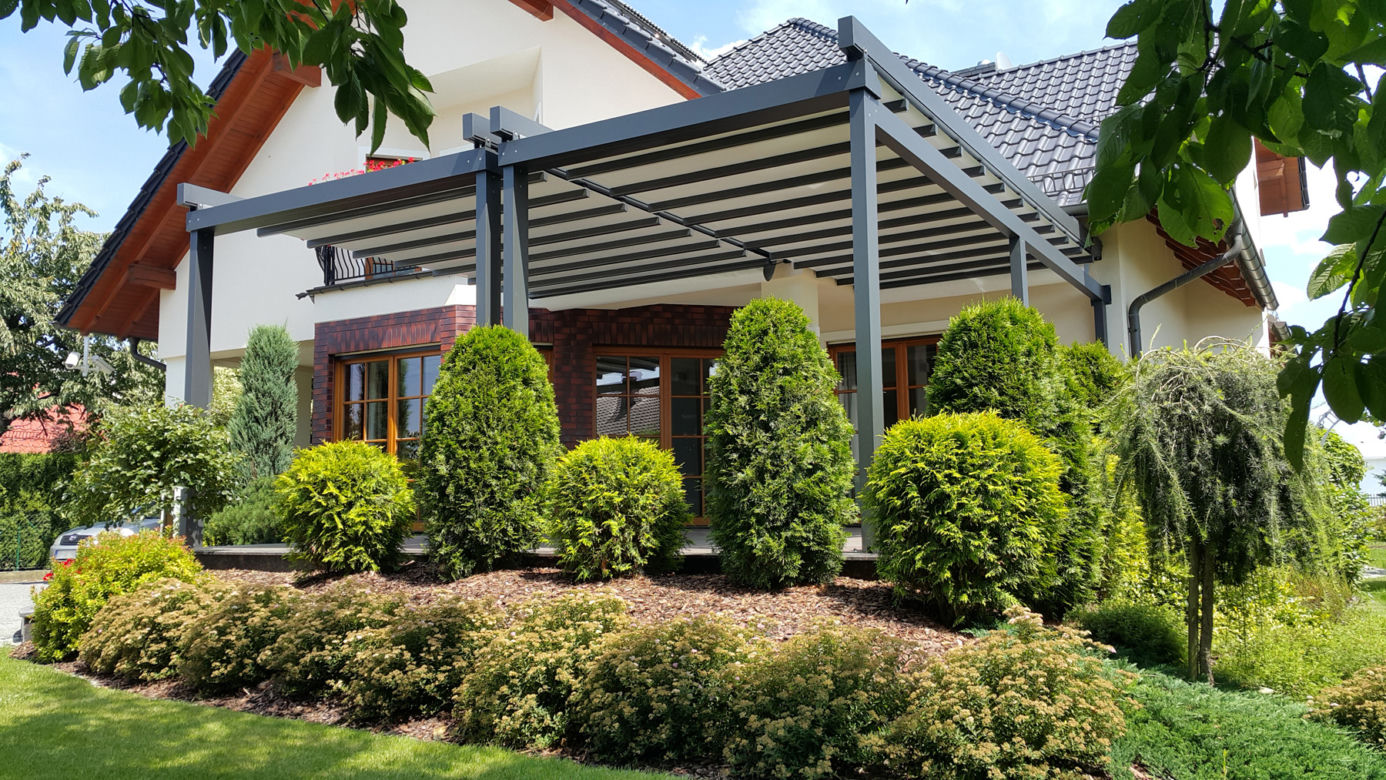 Pergola na tarasie