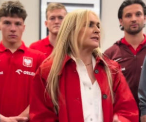 Oskar Pietuszewski i polscy kadrowicze u Moniki Olejnik. Zawodnicy zaangażowali się w ważną akcję