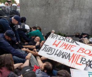 Blokada eksmisji na Osiedlu Maltańskim