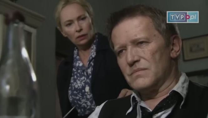Czas honoru 6 sezon odc. 78. Otto Kirchner (Jacek Mikołajczak), Maria (Katarzyna Gniewkowska)