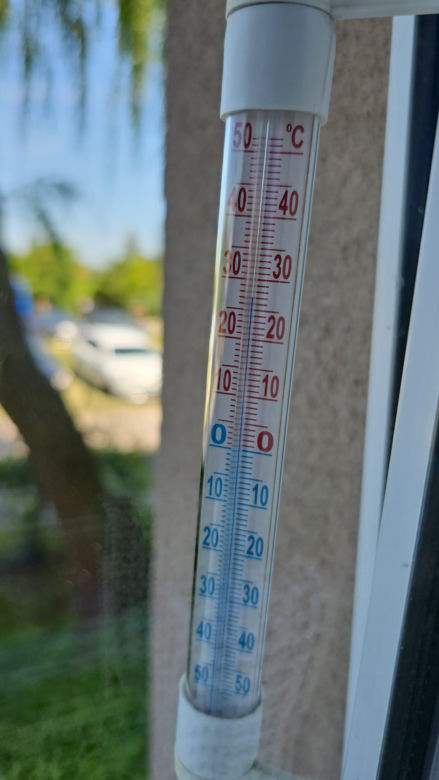 Gdynia - temperatura w cieniu