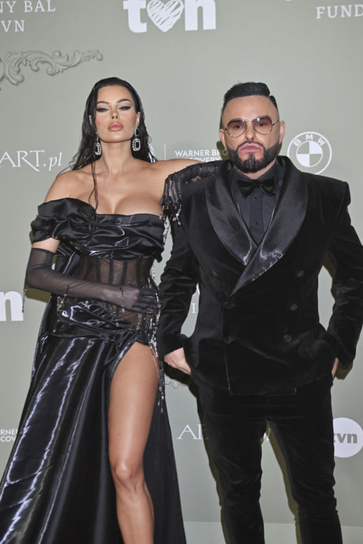 Bal Fundacji TVN: Justyna Gradek i Maciej Panek