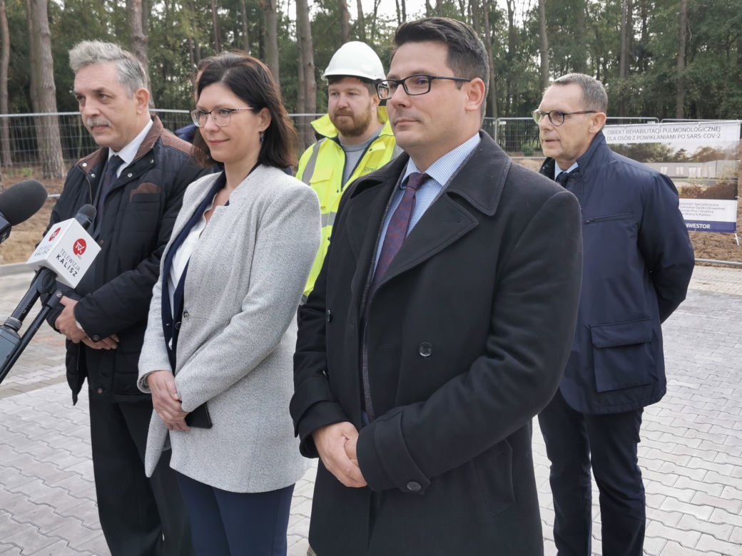 Modułowy budynek do rehabilitacji oddechowej w Wolicy 