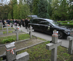 Alaksandr Milinkiewicz spoczął na warszawskich Powązkach