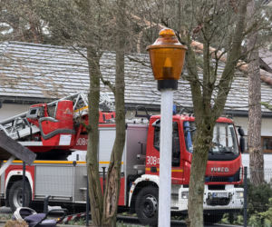 Interwencje Strażaków przy likwidacji szkód spowodowanych przez gwałtowny wiatr i burze
