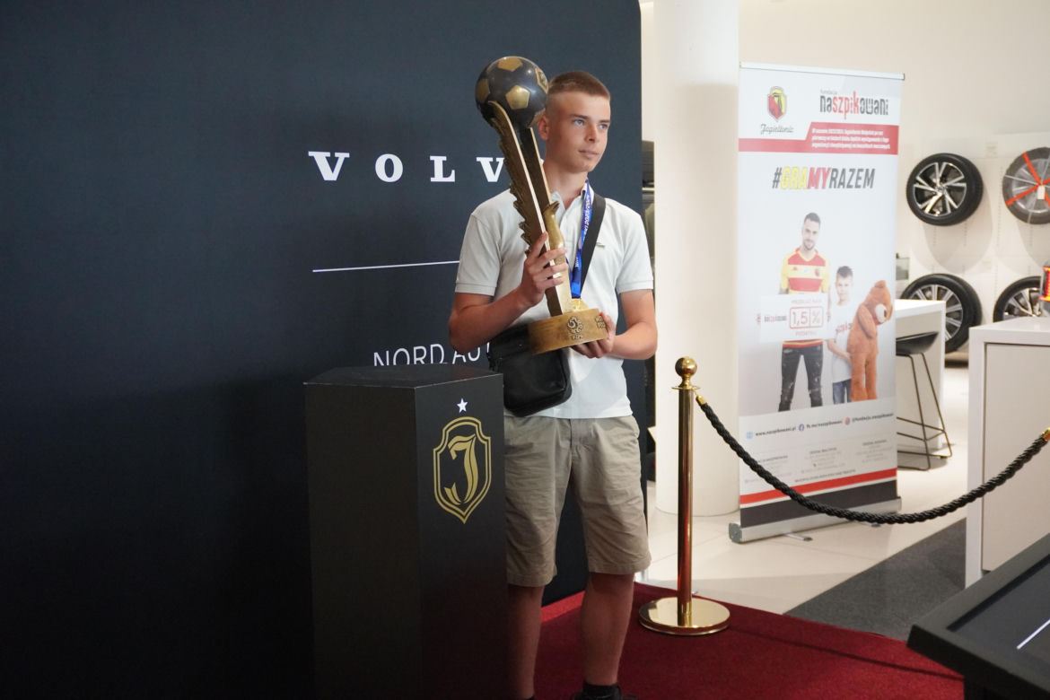 Mistrzowski puchar Jagiellonii Białystok w VOLVO Nord Auto