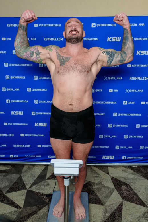Ważenie przed KSW