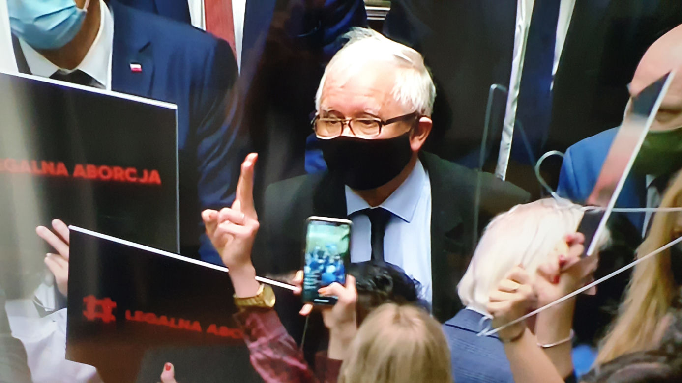 Zakłócenie obrad sejmu