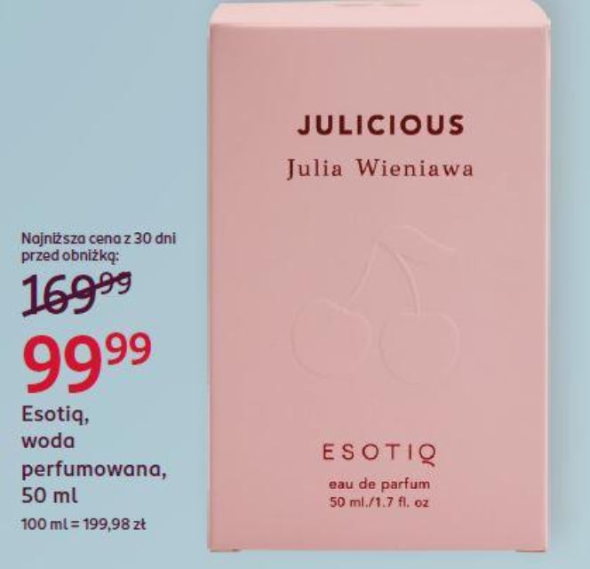 promocja na perfumy Esotiq Rosmmann