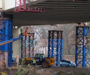 Trwa naprawa Mostu Uniwersyteckiego. Sprawdzamy, jak przebiegają prace [ZDJĘCIA]