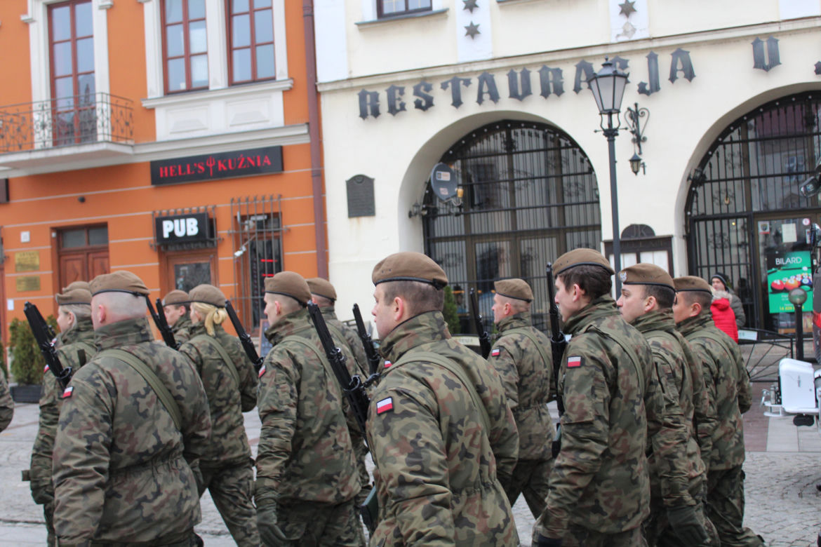 Przysięga wojskowa w Tarnowie