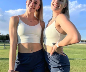 Natalia Bukowiecka (Kaczmarek) i Alicja Kaczmarek