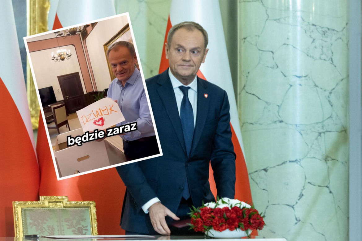 Tu rządzi dziadek Tusk