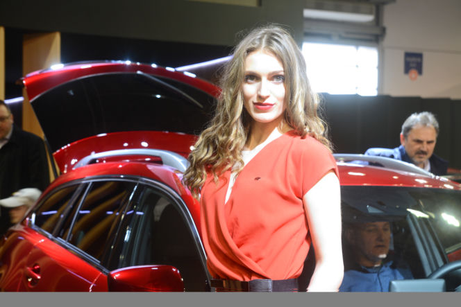 Hostessy na targach Poznań Motor Show 2018