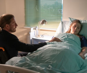 Na Wspólnej odc. 3126. Daria (Patrycja Topajew), Adam (Marcin Rogacewicz)