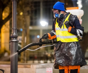 Koronawirusw Trójmieście. Na Monciaku dezynfekcja zamiast imprezy