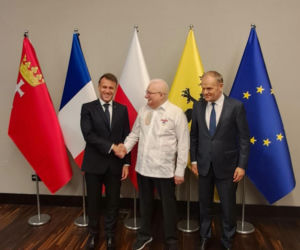 Macron i Wałęsa w Gdańsku. Te zdjęcia mówią więcej niż tysiąc słów