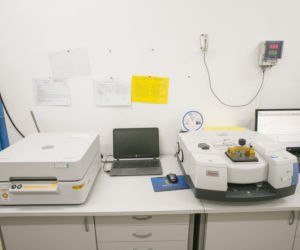 Laboratorium, w którym bada się narkotyki