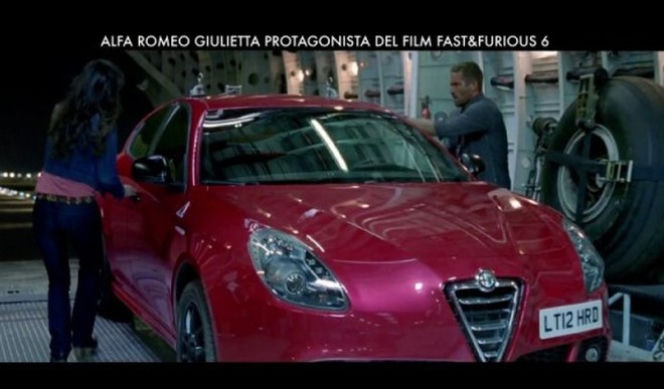 Alfa Romeo Giulietta / "Szybcy i wściekli 6"