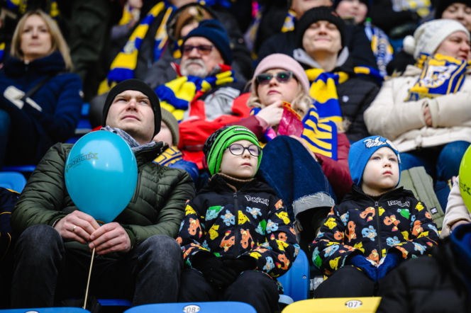 Arka Gdynia - GKS Katowice: Zdjęcia kibiców z meczu 22. kolejki PKO BP Ekstraklasy