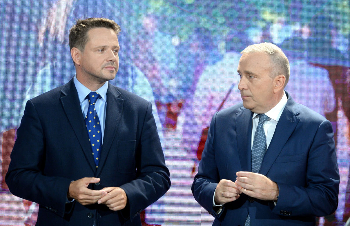 Rafał Trzaskowski, Grzegorz Schetyna