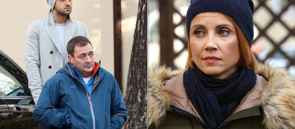 Barwy szczęścia odcinek 1605 Ernest (Krystian Kukułka) Artur (Jacek Rozenek) Marta (Katarzyna Zielińska)