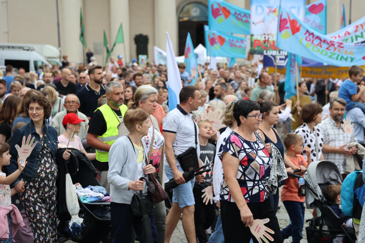 Ulicami Lublina przeszedł Marsz dla Życia i Rodziny 2025