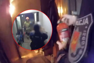 27-latka z dzieckiem uwięziona na balkonie podczas pożaru. Jest nagranie dramatycznej interwencji służb! 