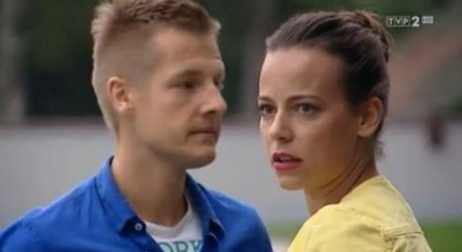 M jak MIŁOŚĆ odc. 968. Madzia (Anna Mucha), Paweł (Rafał Mroczek)