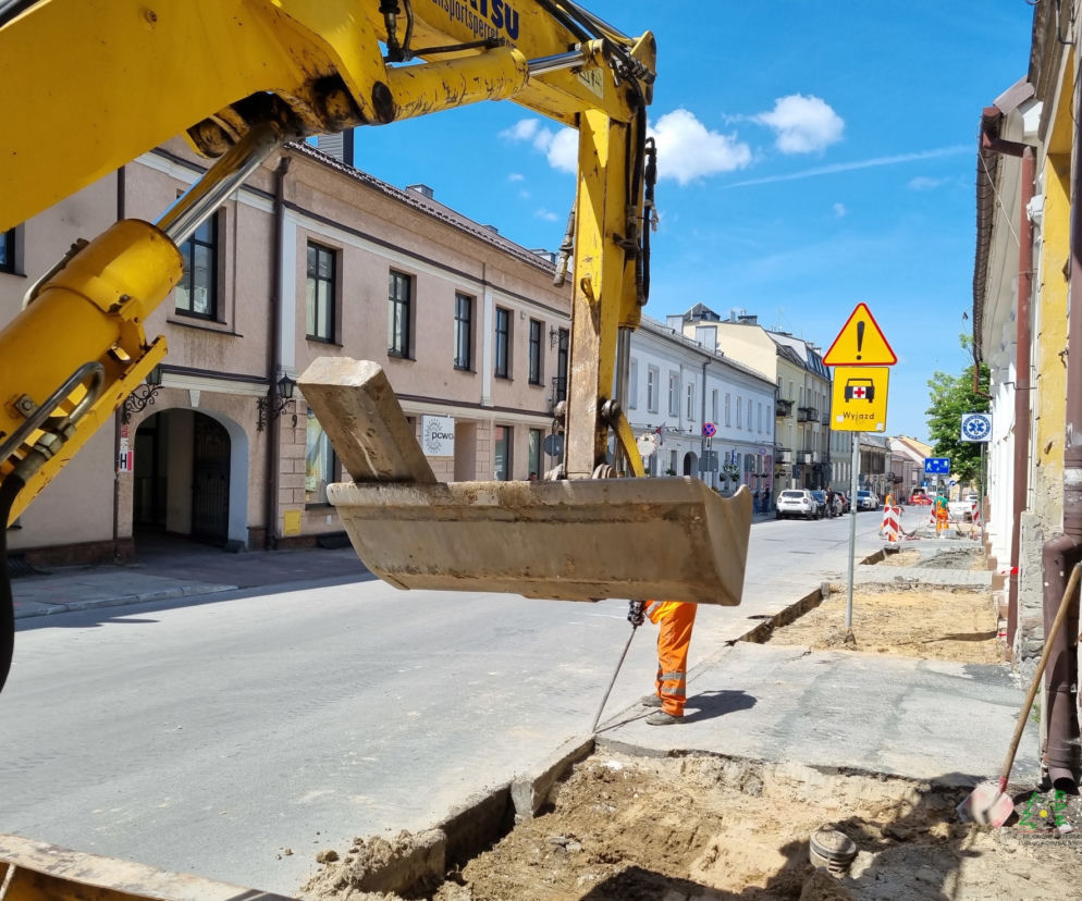 Przebudowy chodników w Kielcach