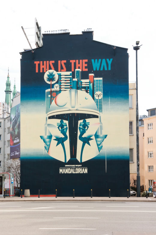 mural Mandalorian