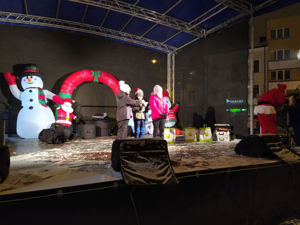 Siedlecka MotoWigilia 2022 przy placu gen. Sikorskiego w Siedlcach