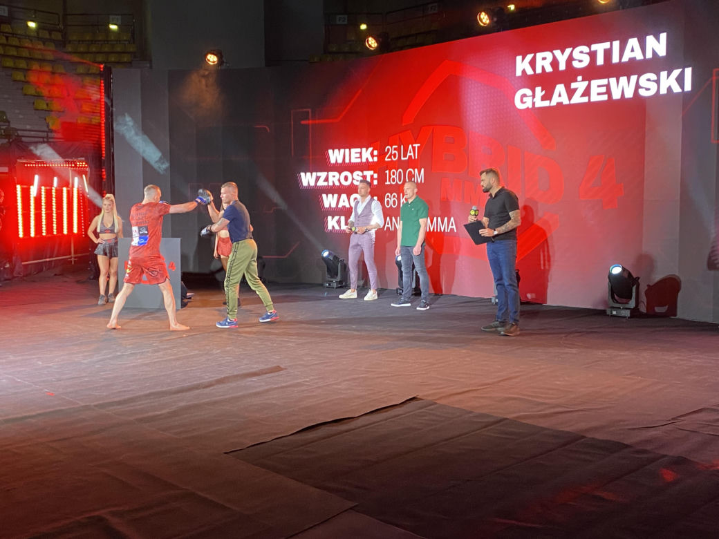 Media trening przed Hybrid MMA 4 w Zielonej Górze