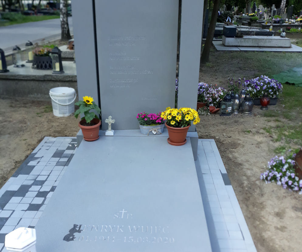 Grób Henryka Wujca