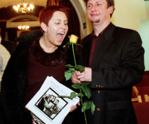 Dorota Wellman i jej mąż Krzysztof