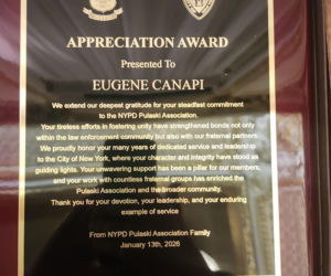 Wieczór NYPD Pulaski Association w Konsulacie Generalnym RP w Nowym Jorku